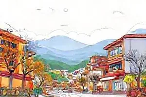 健身动作纠错封面，瑜伽垫上的深蹲动作