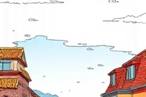 吉他入门陪练封面，靠在墙边的木吉他与谱架